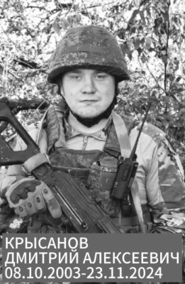 Крысанов Дмитрий Алексеевич